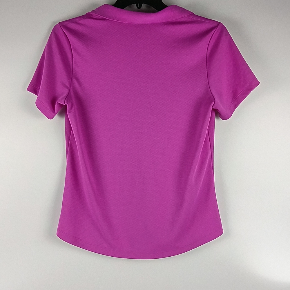 Women's Pink Polo Shirt - Picture 4 of 4